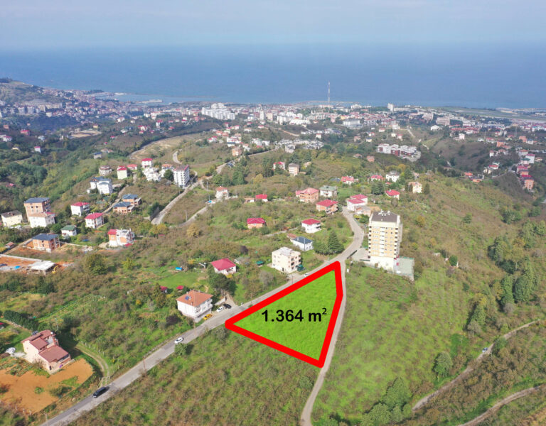 ارض للبيع في طرابزون مناسبة لبناء فيلا