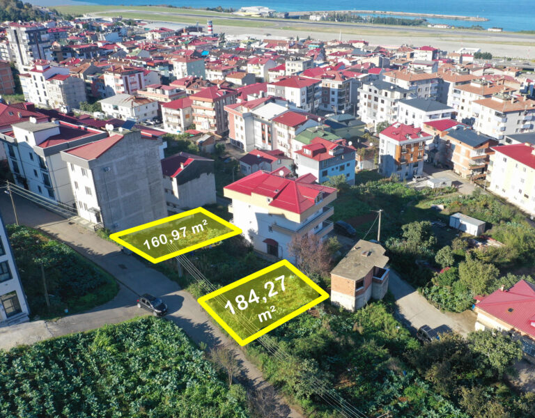 اراضي للبيع مقابل مطار طرابزون